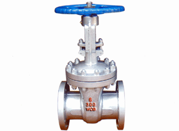 Pound gate valve